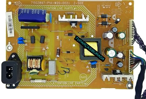 715G3897-P1A-W20-002U, ADTVA2430PA1, Philips 19PFL3205H/12, Power Board, LC185EXN-SCA1