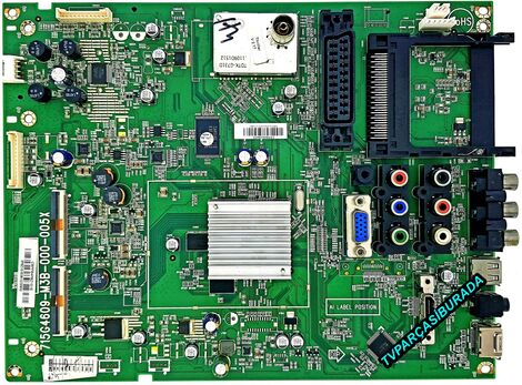 715G4609-M3B-000-005X , CBPFB4PBZ1S1E , Philips 42PFL3606H/12 , Main Board , LC42WUY-SCB1