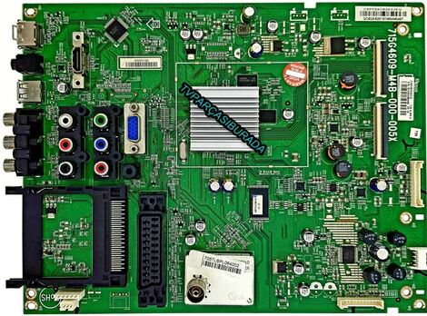 Philips 42PFL3606H/12 Main Board , 715G4609-M4B-000-005B , CBPFB4PBZ1S2E , LC420WUY-SCB1 