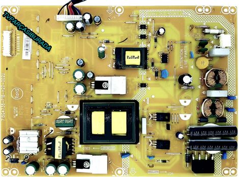 715G4738-P1B-H20-002U, PLTVBL512GPA3, Philips 32PFL5406H/12, Power Board, LC320EXE-SDN6