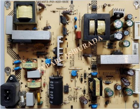 715G4973-P01-H20-003E, ADTVB2415PA1, Philips 32PFL3406H/12, Power Board, Besleme, LC320WXN-SCA1