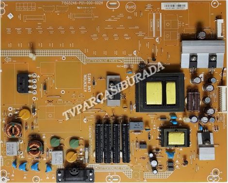 715G5246-P01-000-002H, CQA14AAA3, QQCSN5521, Philips 42PFL3507H/12, Power Board, Besleme, T420HVN01.5