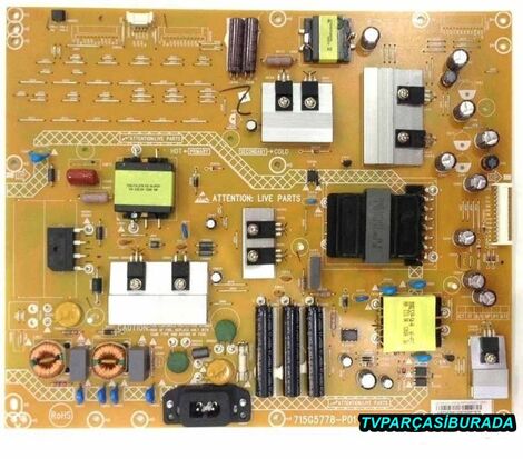 715G5778-P02-000-002M , CS786GXK1Q , PHILIPS 47PFL5008K/12 , Power Board , LC470EUE-FFF1