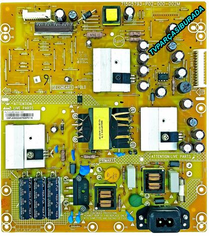 715G5793-P02-000-002M , PLTVCL591XAK4 , Philips 32PFL3258K/12 Power Board , TPT315B5-EUJEFA