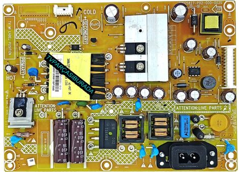 715G5827-P02-000-002S, CL291XAS5, Philips 32PFL3158-12, Power Board, TPT315B5-HVN01