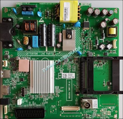 705TXESC5 , 715G6079-C01-000-004X , 704TQEPL001 , PHILIPS 32PHK4109 Main Board , TPT315B5-DXJSFE