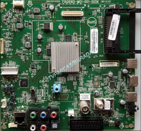 703TQFPL083 , 715G6165-M01-001-005K , CBPFF7WBA2CT , PHILIPS 50PFK5300/12 Main Board , TPT500J1-LE8