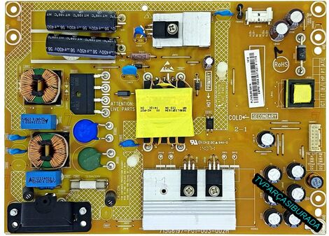 Philips 32PHK4309/12 Power Board , 715G6197-P01-003-002H , PLTVDL261XAT4 , TPT315B5-AN02