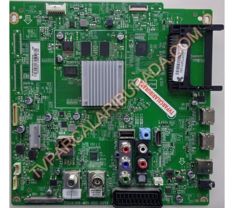 715G6388-M01-000-005X, 705TQEPL053, XECB02B0440004/D7XBAGS, Philips 48pfs5709/ 12, Main Board