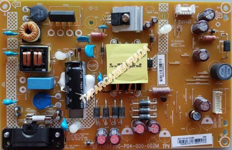 715G6550-P04-000-002M, PLTVFL241XXM6, P32050700, PHILIPS 32PFK4100/12, Power Board, Besleme, TPT315B5HVN05.A