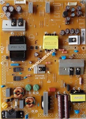 715G6677-P02-001-002H, PLTVES411XAL7, FSP480012, PHILIPS 40PFK5500/12, Power Board, Besleme, TPT400LA-HN02.S