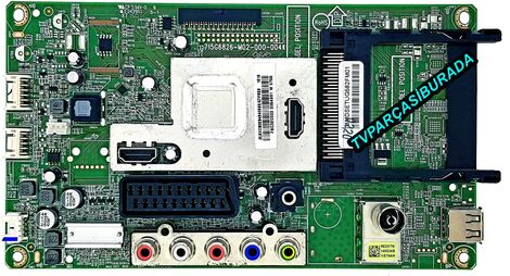 715G6826-M02-000-004K , XECB02B42403SX , Sharp LC-32LD170E , Main Board , Ana Kart , TPT315B5-0TU3AQ