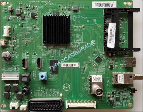 715G6901-M0C-000-004T, XECB0NB12303SX, 705TQEPL316, ESC641001, PHILIPS 40PFK4009/12, Main Board, Ana Kart, TPT400LA-J6PE1