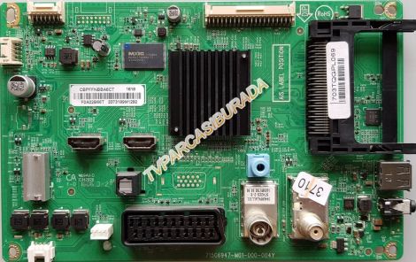 PHILIPS 40PFK4101/12 Main Board , 715G6947-M01-000-004Y , CBPFFNBBA6CT , 703TQGPL069 , TPT400LA-HN02.S