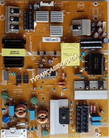 Philips 50PFK6510/12 Power Board , 715G6973-P02-002-002H , PLTVEY811XAR2 , TPT500J-HVN08.A