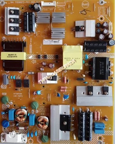 715G6973-P03-002-002M, PLTVEY811XAR2, PHILIPS 50PFK6510/12, Power Board, Besleme, TPT500J1-HVNO8.A