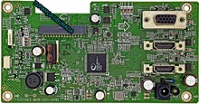 HP - 715G7083-M0B-001-0H4S, QECB0HP051000Q, Hp 24 cw monitor, Main Board, LM238WF2-SSF1