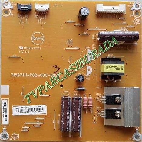 715G7111-P02-000-002H, Philips 49PUK7100, Led Driver Board, LC490EQE