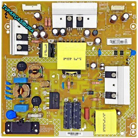 715G7574-P01-005-002M, PLTVFP341XAW3, Philips 49PFS4131/12, Power Board, TPT490F2-FHBN0.K