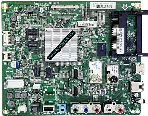 715G7673-M01-000-005K, XFCB0NB13102SX, 705TQFPL220, C49040900, PHILIPS 43PUK4900/12, Main Board, Ana Kart, TPT430U3-EQYSHM.G - 1