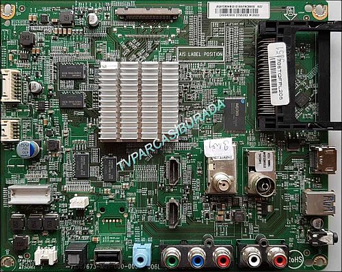 715G7673-M01-000-005K, XFCB0NB13101SX, 705TQFPL205, C49040900, PHILIPS 55PUK4900/12, Main Board, Ana Kart, TPT550U3-EQYSHM.G - 1