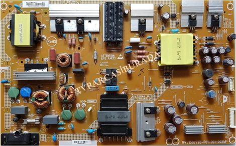 715G7720-P01-001-002M, PLTVFW581XAT1, Philips 55PUS7101/12, Power Board, Besleme, TPT550U2-EQLSJA.G