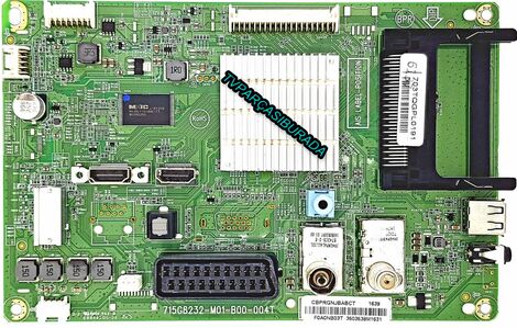 715G8232-M01-B00-004T, CBPRGNJBABCT, 703TQGPL0191, PHILIPS 32PHS4131/12, Main Board, TPT315B5-FHBN0.K