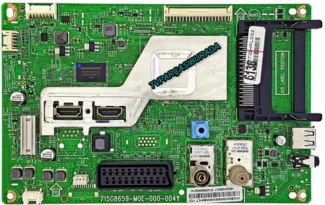 715G8659-M0E-000-004Y , XHCB0NC00200SX , 703TQHPL032 , Philips 43PFL4132/12 , Main Board , TPT430H3-DUYSHAG