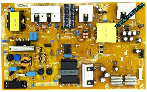715G8672-P01-000-002H, PLTVGZ351XAR5, PHILIPS 49PUS6412/12, Power Board, Besleme, TPT490U2-EQYSHM.G - 1