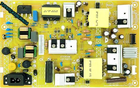 PHILIPS 43PFS5803/62 Power Board , PLTVHQ331XADH , 715G8962-P02-000-001S , TPT430H3-DUYSHA.G