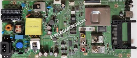 715G9040-C0B-002-004T, XHCB0NB01101SX, Philips 32PHS4112/62, Main Board, Ana Kart, TPT315B5-AN10.S