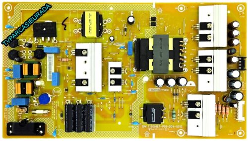 715G9187-P01-004-001S , PLTVII421XAEC , Philips 65PUS6504/12 , Power Board , TPT650J1-QUBN90.K - 1