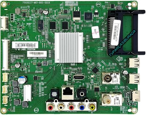 Philips 32PFS5803/12 Main Board , 715G9237-M01-B00-005K , XICB02B00303SX , TPT315B5-FHBN0.K