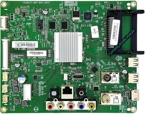 Philips 50PFS5803/62 Main Board , 715G9237-M01-B00-005K , XICB02B00304SX T500HVN07.5 , SDL500F0 AD0-000