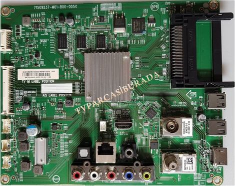 715G9237-M01-B00-005K , XICB02B00304SX , Philips 43PFS5803/62 , Main Board , TPT430H3-DUYSHA.G