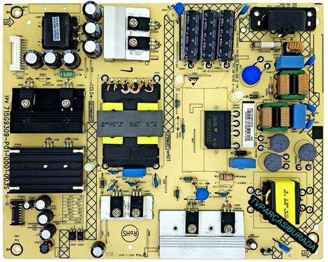 715G9309-P01-000-003S, PLTVHW401XACS, Philips 55PUS7503/12, Power Board , Besleme, TPT550U1-QVN05.U