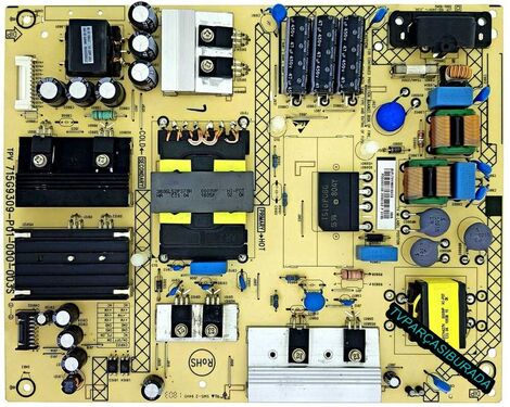 PLTVHY401XACR , 715G9309-P01-000-003S , Philips 49PUS7503/12 Power Board , TPT490F2-FN02.S