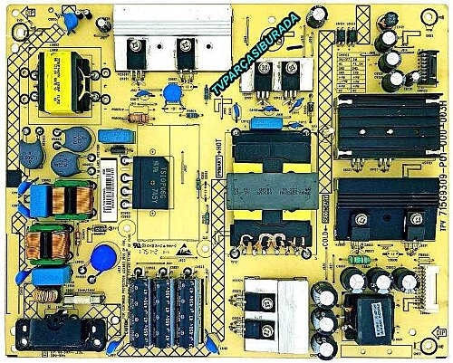 PLTVHY401XACP , 715G9309-P02-000-003H , Philips 50PUS6503/12 Power Board , TPT500U1-QVN03.U - 1