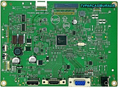 715G9616-M0B-B02-0H4I, GQICB0PH0800000, Philips 322E1C/00, Main Board, TPM315WF1-HP05.S