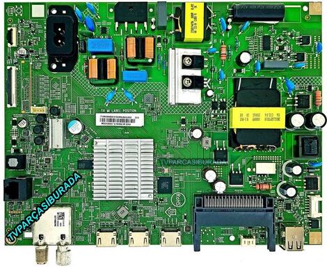 715GC925-C0B-002-004D , XNCC0NB00302SX , Philips 43PUS7608/62 , Main Board , TPT430WR-QUBF70K