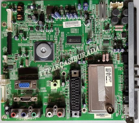 715T2849-1, T83CBQ1, Philips 22PFL3403/10, Main Board, Ana Kart, M22021-L03