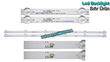 AWOX - AWOX U3200 LED BAR , TELEFOX 32TD3200 LED BAR , AWOX U3200 LED BAR , TELEFOX 32TD3200 LED BAR , KJ32D06-ZC22AG-09, 303KJ320044, LED BAR TAKIM , AWOX U3200STR LED BAR , TELEFOX 32TD3200 LED BAR