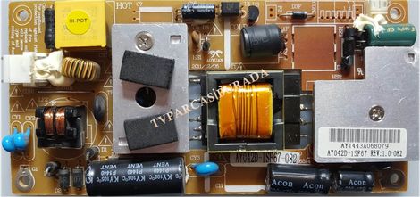 AY042D-1SF67-082, AY042D-1SF67, REV.1.0-082, Sunny SN0215LEDCV59L-UFM, Power Board, Besleme, CX215LEDM