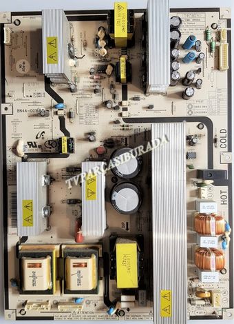 BN44-00168B, SIP460A, HU09364-7006A, Samsung LE46N8BDX, Power Board, Besleme, T460HW02 V.1