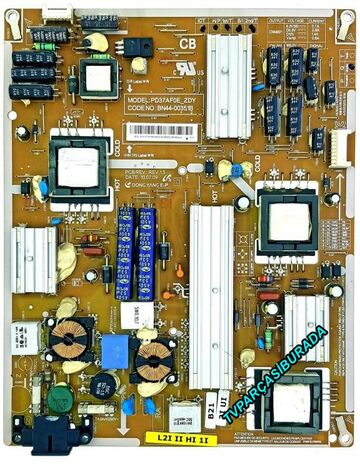 Samsung UE37C5100QWXTK Power Board , BN44-00351B , PD37AF0E_ZDY , T370FAE1-DA LP717-77