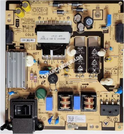 BN44-00733C, PSLF720S06L, F32SF-FSM, REV.1.4, Samsung LH32DMEPLGC/EN, Power Board, Besleme, CY-GJ032BGAVZV