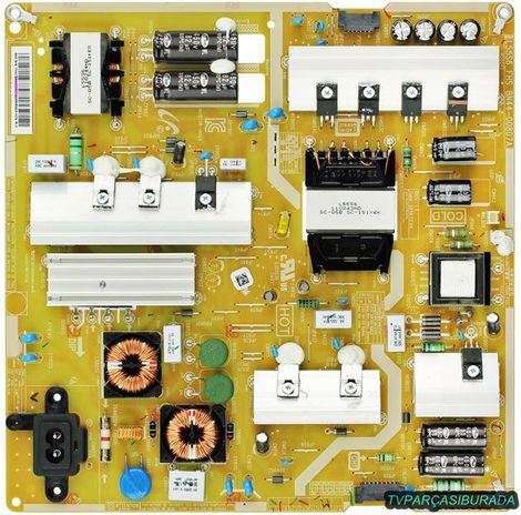 BN44-00807A, L55S6_FHS, Samsung UE55JU6570UXTK, UE55JU6570U, Power Board, Besleme, CY-GJ048HGLV1H, Samsung