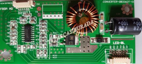 CONVERTER-OB3363T-01, DW270ECF, G2CN3363T01002, Viewsonic VX2458-C-MHD, Monitör, Led Driver Board, DW236ECN