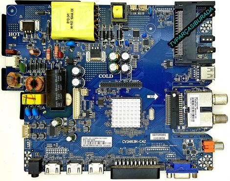 Sanyo LE106S2FMD Main Board , CV3463H-C42 , CV3463H-K-TUNER , CX420DLEDM , V420HJ2-P01 , V420HJ2-P01-C4