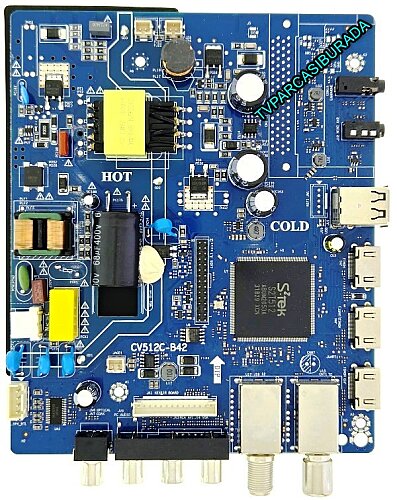 CV512C-B42 , Telenova 32D4001 , Main Board , LC320DXY-SHAC - 1